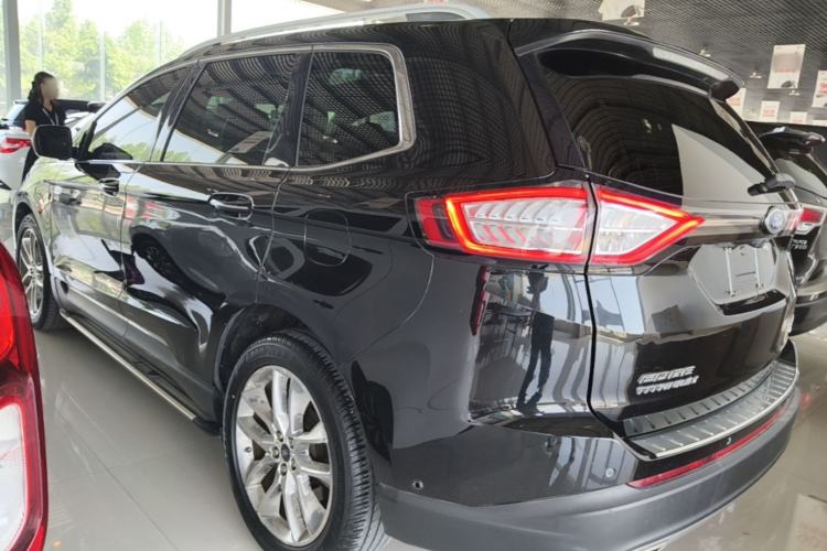 Used Ford Edge 2015 2.0T GTDi Four-Wheel Drive Prestige Model Rear Left 45 Deg