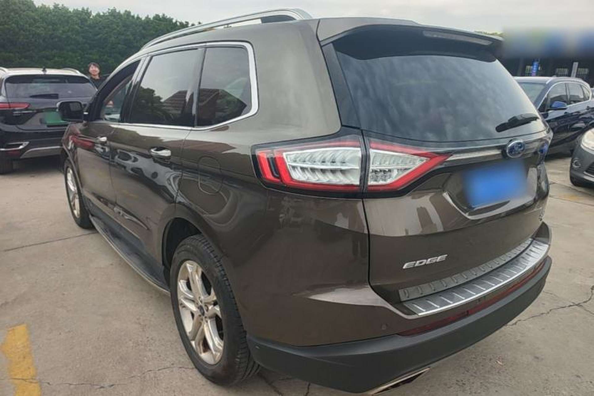 Used Ford Edge 2015 2.0T GTDi Two-Wheel-Drive High-Line Version Rear Left 45 Deg