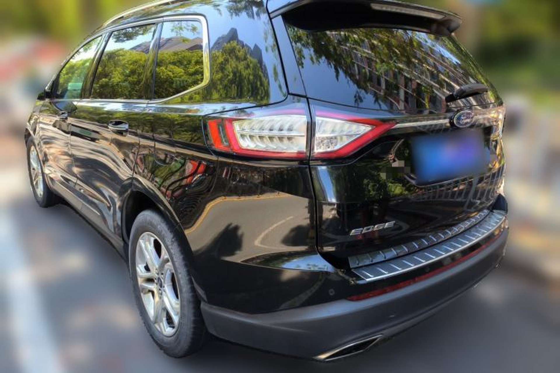 Used Ford Edge 2015 2.0T GTDi 4x4 High-Grade Model Rear Left 45 Deg