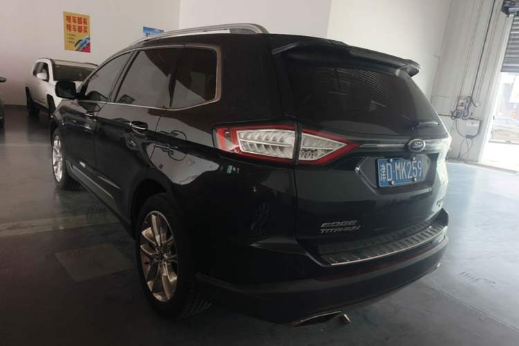 Used Ford Edge 2015 2.0T GTDi Four-Wheel Drive Prestige Model Rear Left 45 Deg