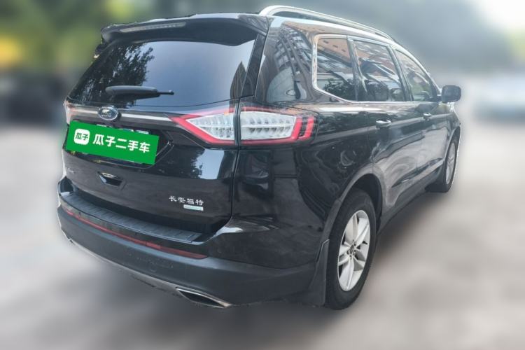Used Ford Edge 2015 2.0T GTDi Two-Wheel-Drive Platinum Edition Rear Right 45 Deg