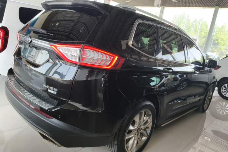 Used Ford Edge 2015 2.0T GTDi Four-Wheel Drive Prestige Model Rear Right 45 Deg