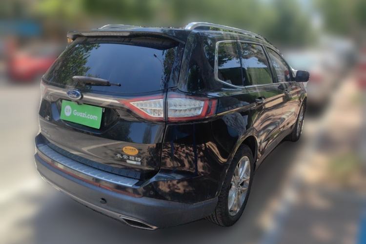 Used Ford Edge 2015 2.0T GTDi Four-Wheel Drive Prestige Model Rear Right 45 Deg