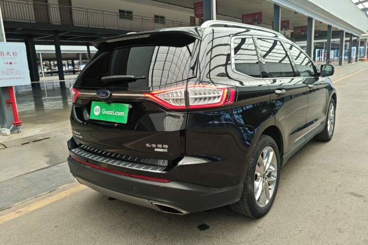 Used Ford Edge 2015 2.0T GTDi Four-Wheel Drive Prestige Model Rear Right 45 Deg