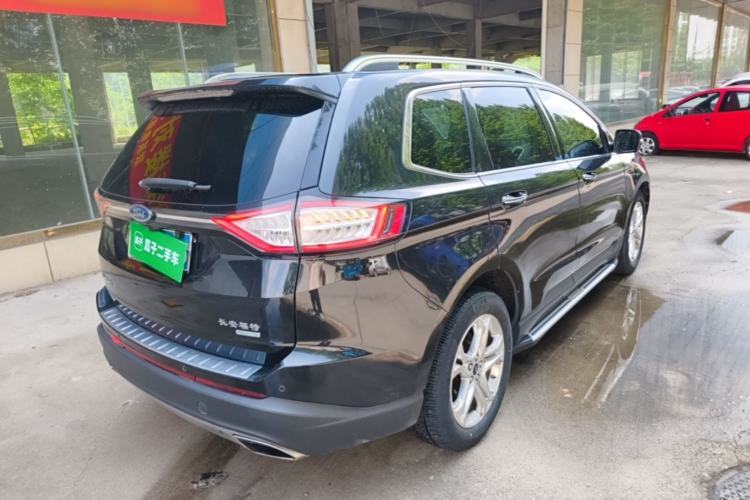 Used Ford Edge 2015 2.0T GTDi Two-Wheel-Drive High-Line Version Rear Right 45 Deg
