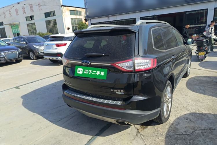 Used Ford Edge 2015 2.0T GTDi Four-Wheel Drive Prestige Model Rear Right 45 Deg