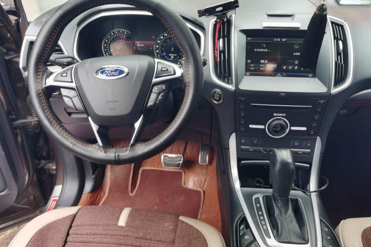 Used Ford Edge 2015 2.0T GTDi Four-Wheel Drive Prestige Model Audio And AC Panel