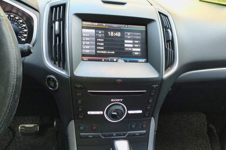 Used Ford Edge 2015 2.0T GTDi Four-Wheel Drive Prestige Model Audio And AC Panel
