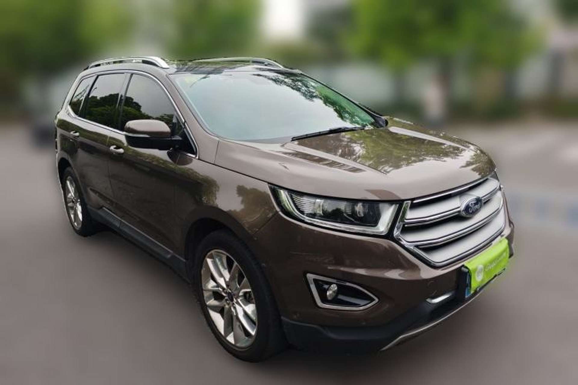 Used Ford Edge 2015 2.0T GTDi Four-Wheel Drive Prestige Model Front Right 45 Deg