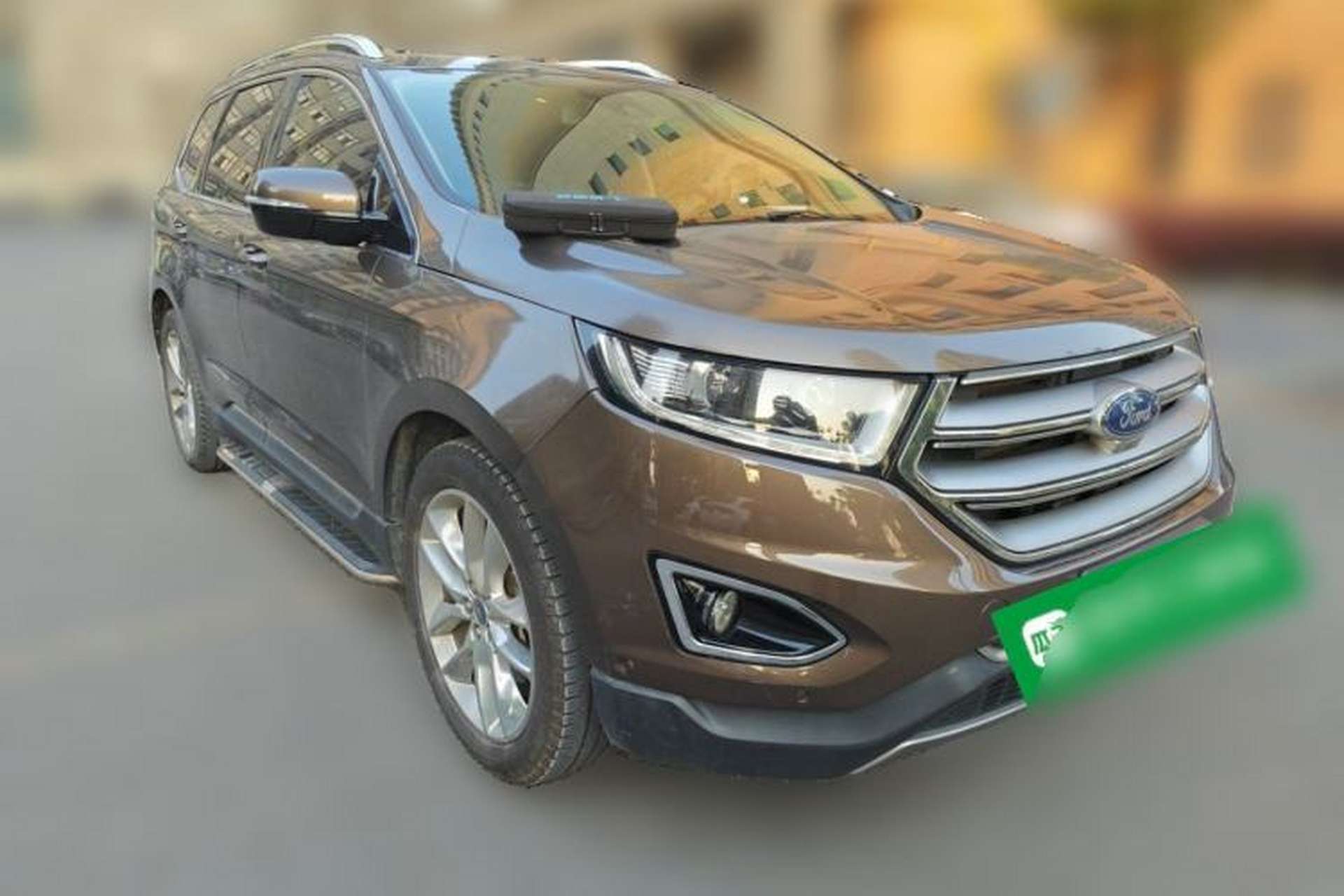 Used Ford Edge 2015 2.0T GTDi Four-Wheel Drive Prestige Model Front Right 45 Deg