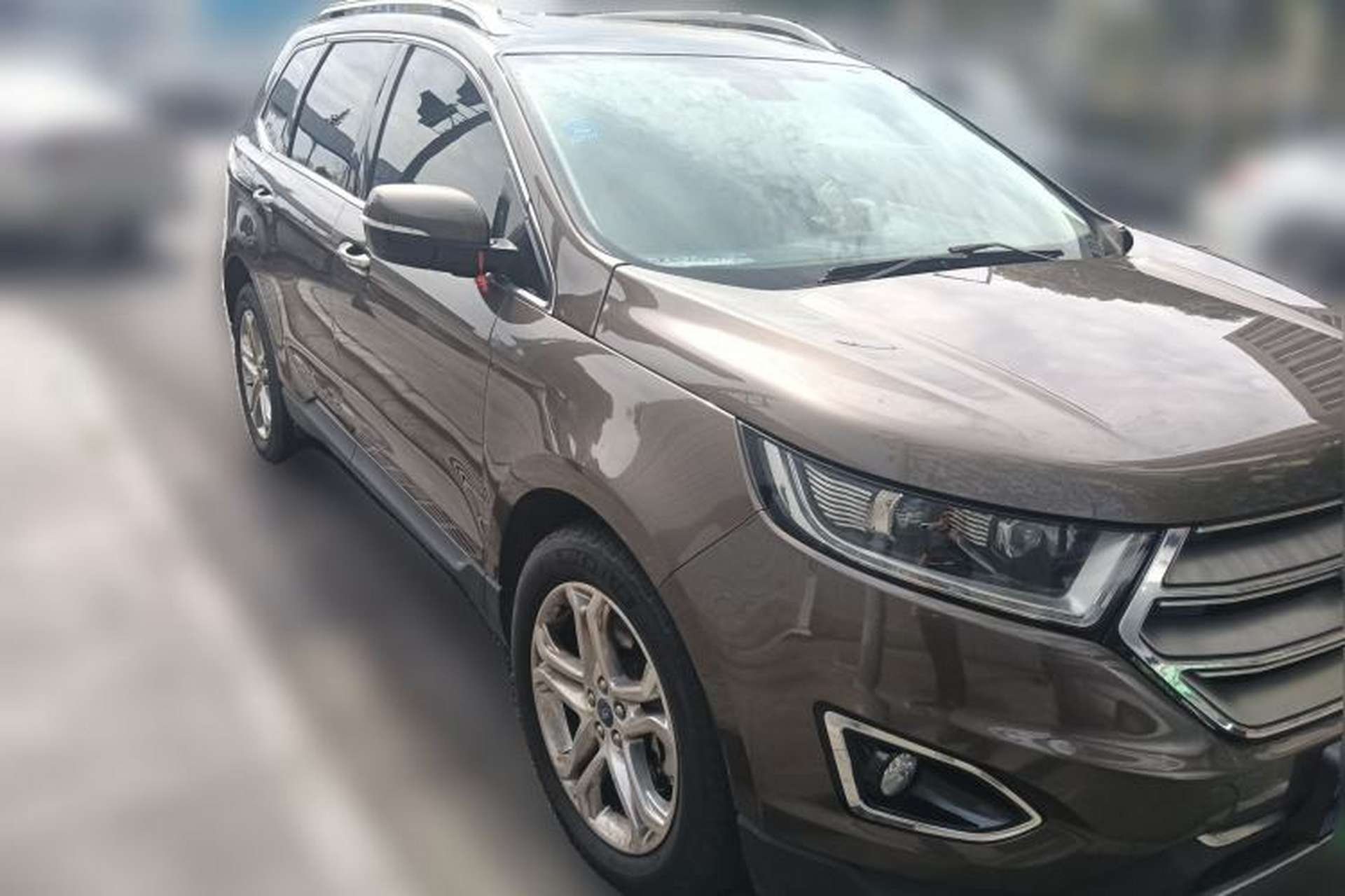 Used Ford Edge 2015 2.0T GTDi Two-Wheel-Drive High-Line Version Front Right 45 Deg