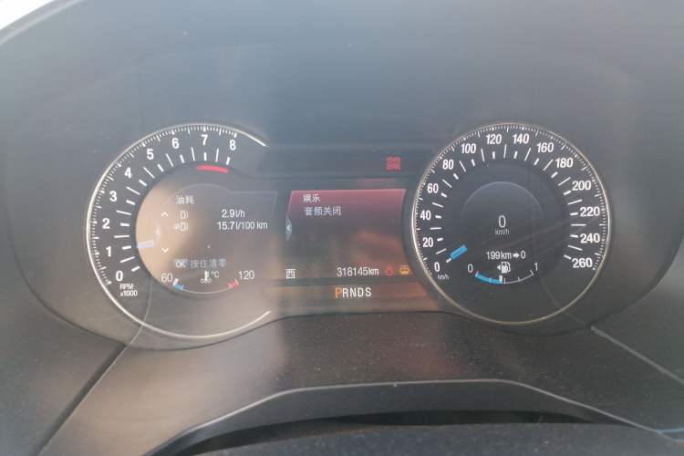Used Ford Edge 2015 2.0T GTDi Four-Wheel Drive Prestige Model Instrument Cluster