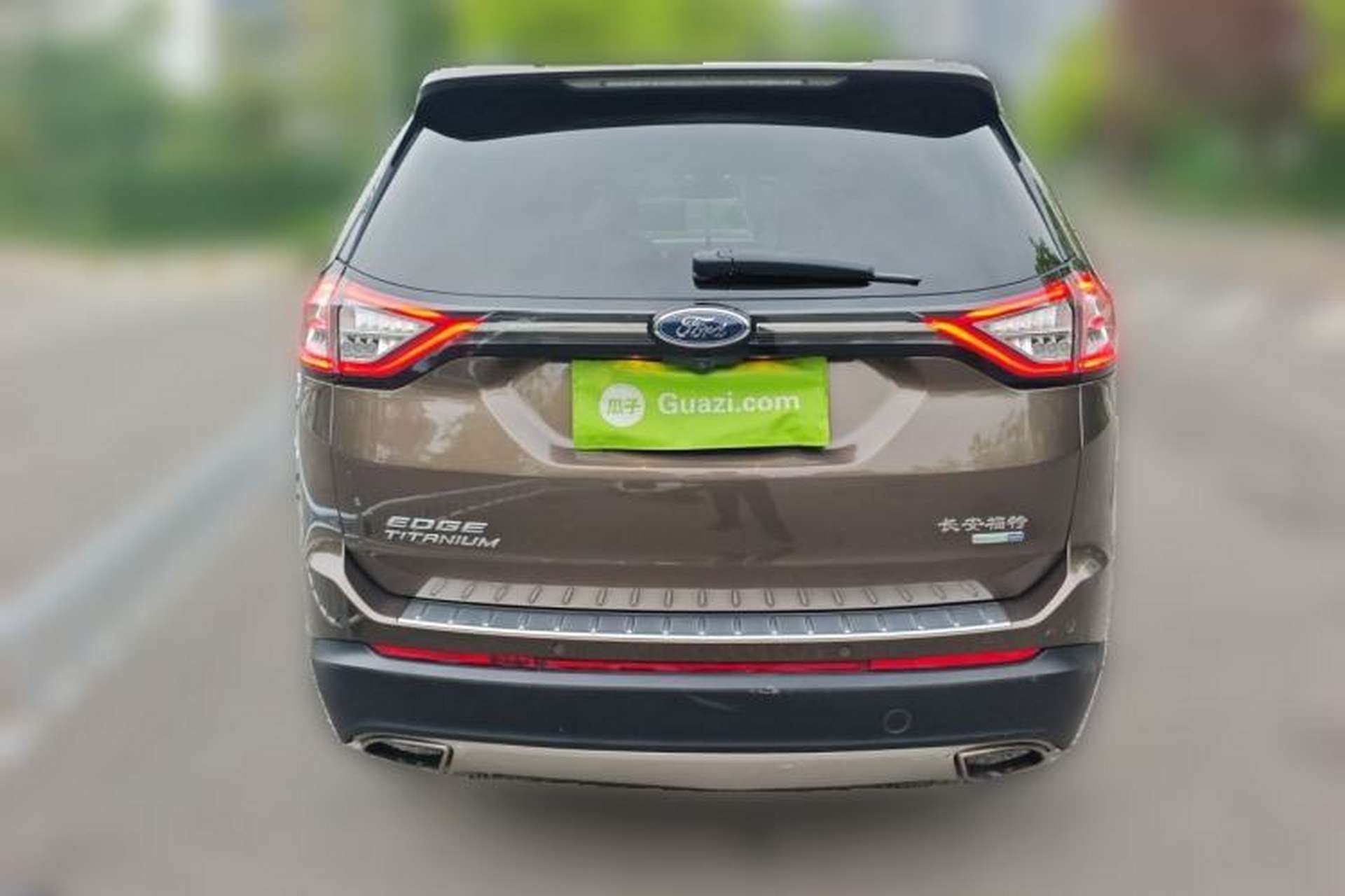 Used Ford Edge 2015 2.0T GTDi Four-Wheel Drive Prestige Model Rear