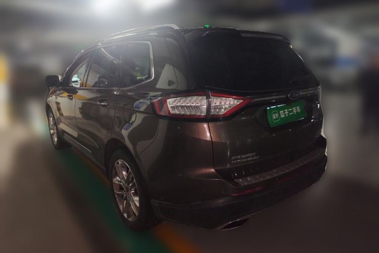 Used Ford Edge 2015 2.0T GTDi Four-Wheel Drive Prestige Model Rear Left 45 Deg