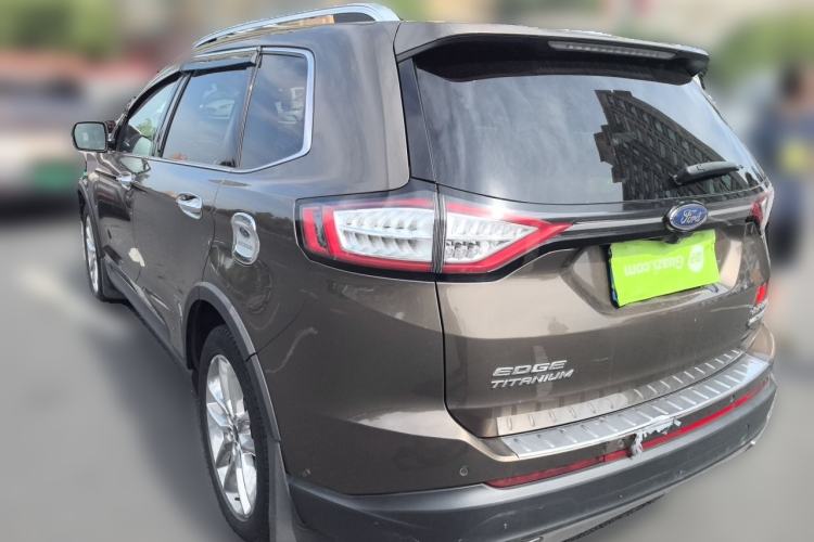 Used Ford Edge 2015 2.7T GTDi 4x4 Prestige 7-Seater Rear Left 45 Deg