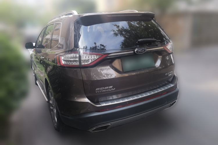 Used Ford Edge 2015 2.0T GTDi Four-Wheel Drive Prestige Model Rear Left 45 Deg