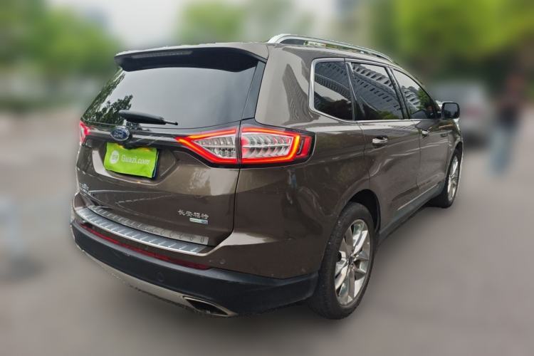 Used Ford Edge 2015 2.0T GTDi Four-Wheel Drive Prestige Model Rear Right 45 Deg
