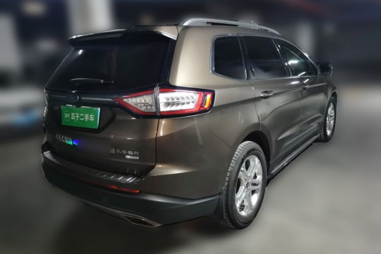 Used Ford Edge 2015 2.0T GTDi Two-Wheel-Drive High-Line Version Rear Right 45 Deg
