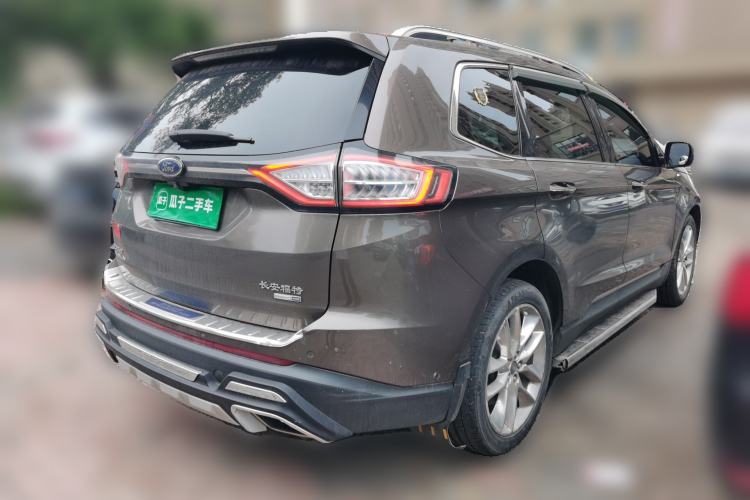 Used Ford Edge 2015 2.0T GTDi Four-Wheel Drive Prestige Model Rear Right 45 Deg
