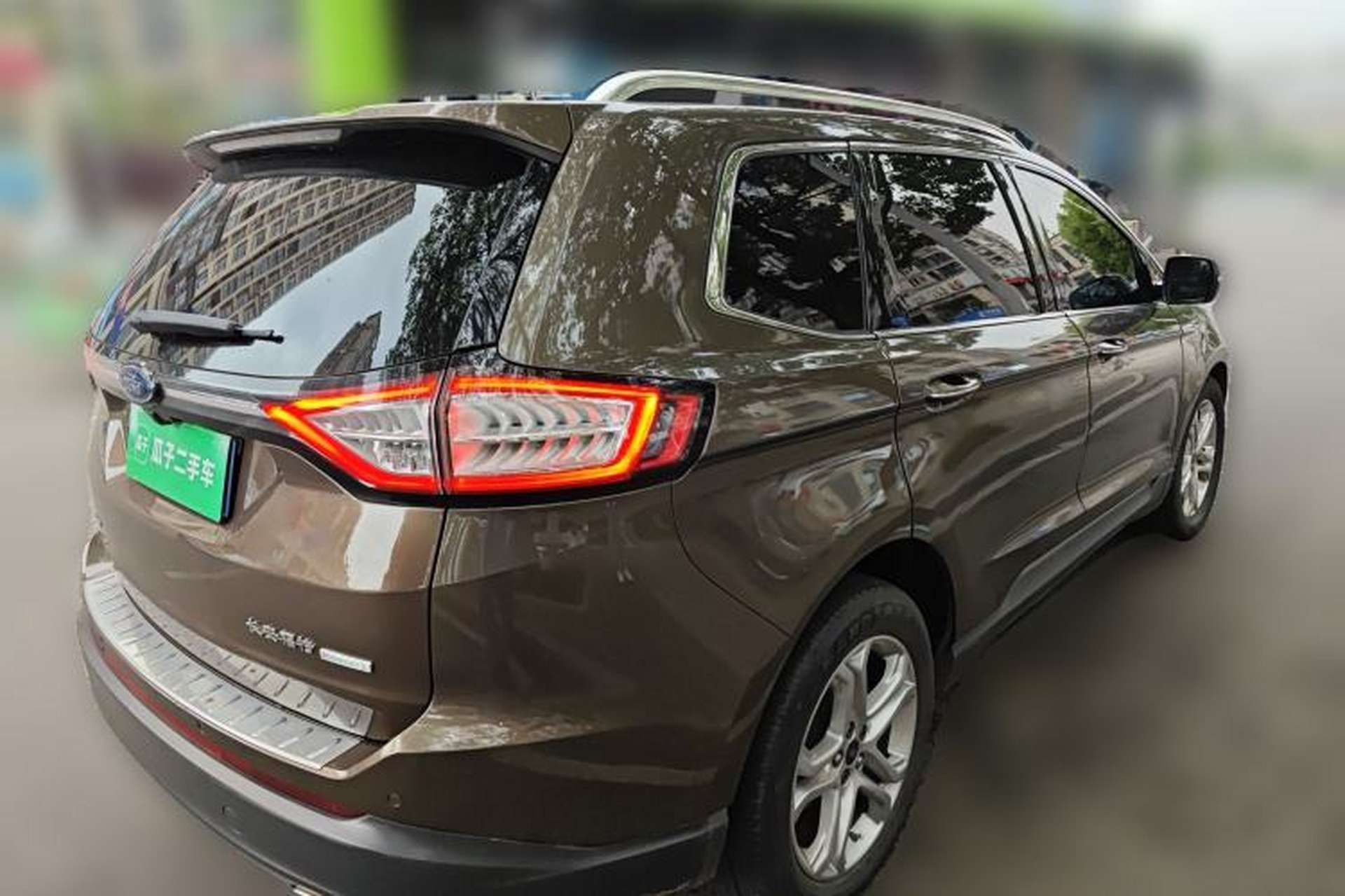 Used Ford Edge 2015 2.0T GTDi Two-Wheel-Drive High-Line Version Rear Right 45 Deg