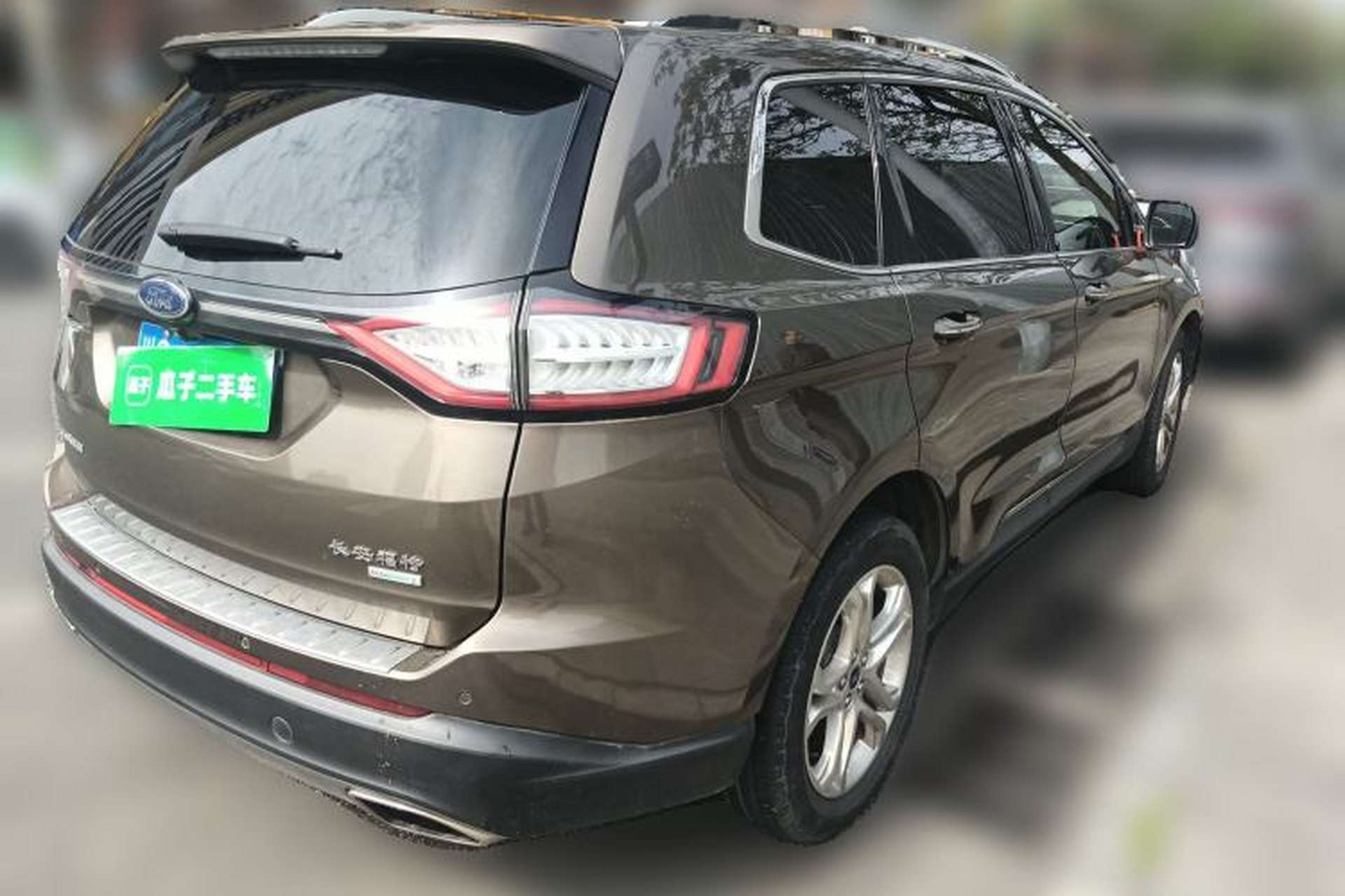 Used Ford Edge 2015 2.0T GTDi Two-Wheel-Drive High-Line Version Rear Right 45 Deg