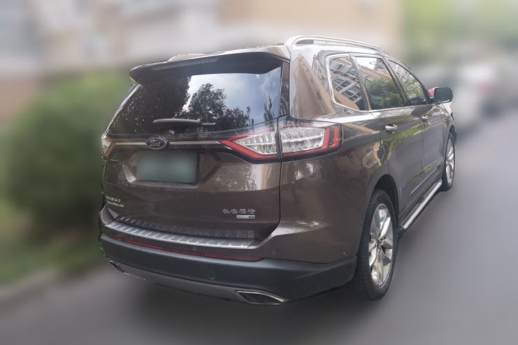 Used Ford Edge 2015 2.0T GTDi Four-Wheel Drive Prestige Model Rear Right 45 Deg