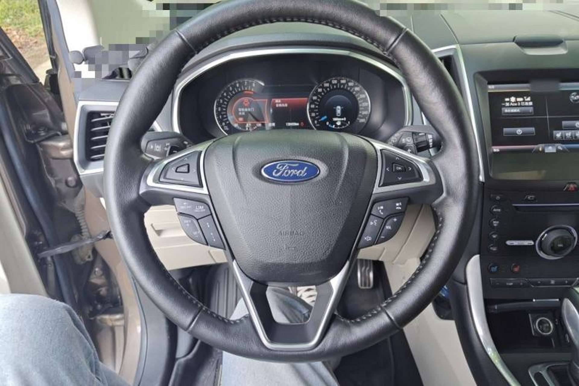 Used Ford Edge 2015 2.7T GTDi 4x4 Prestige 7-Seater Steering Wheel