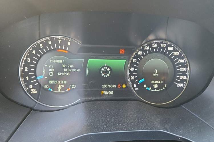 Used Ford Edge 2015 2.0T GTDi Four-Wheel Drive Prestige Model Instrument Cluster