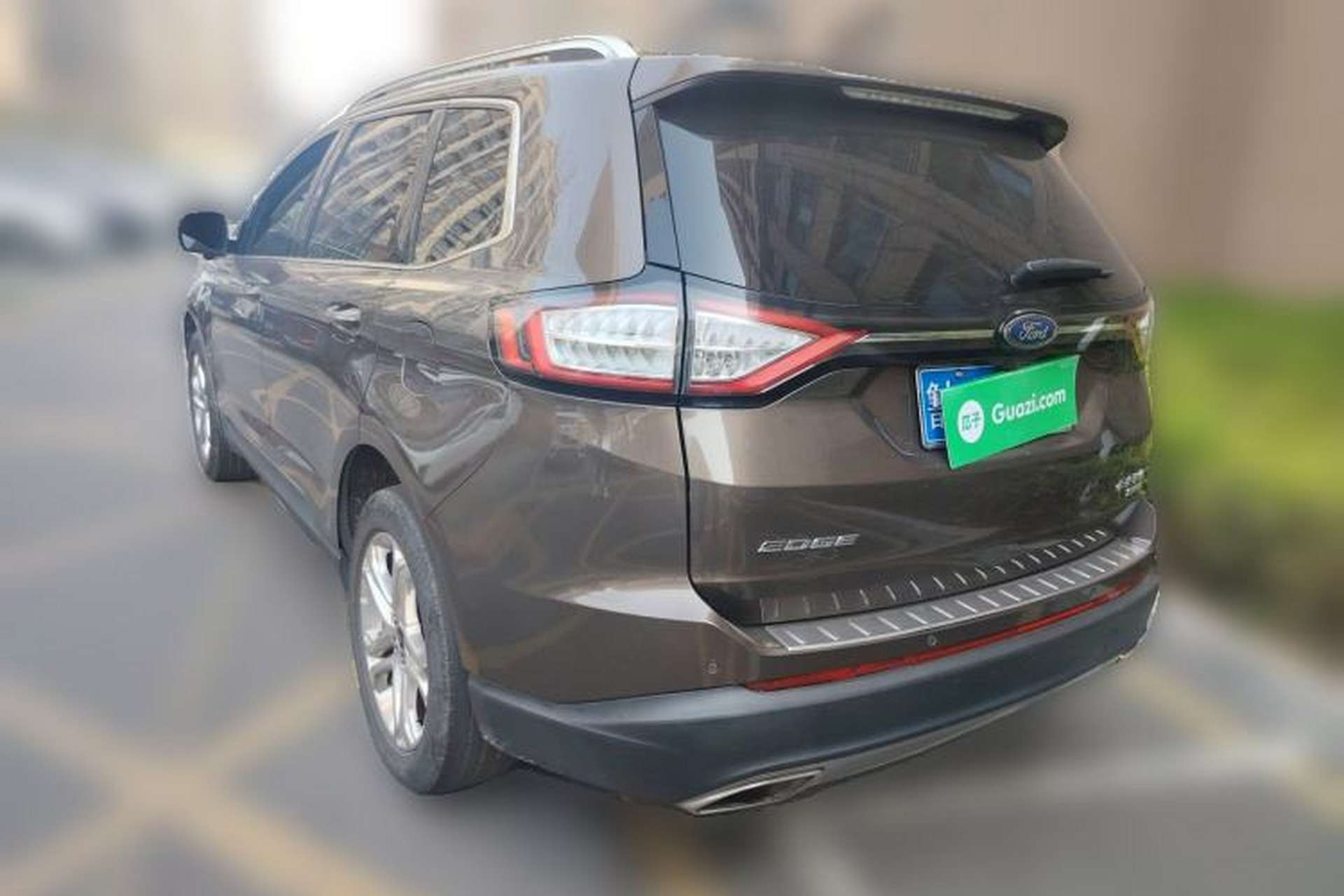 Used Ford Edge 2015 2.0T GTDi Two-Wheel-Drive High-Line Version Rear Left 45 Deg