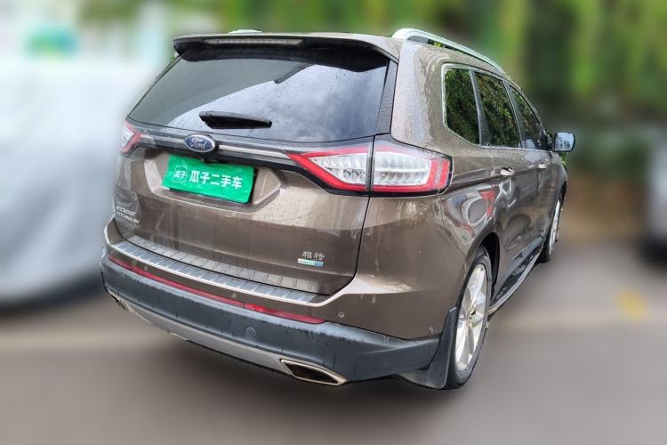 Used Ford Edge 2015 2.0T GTDi Four-Wheel Drive Prestige Model Rear Right 45 Deg