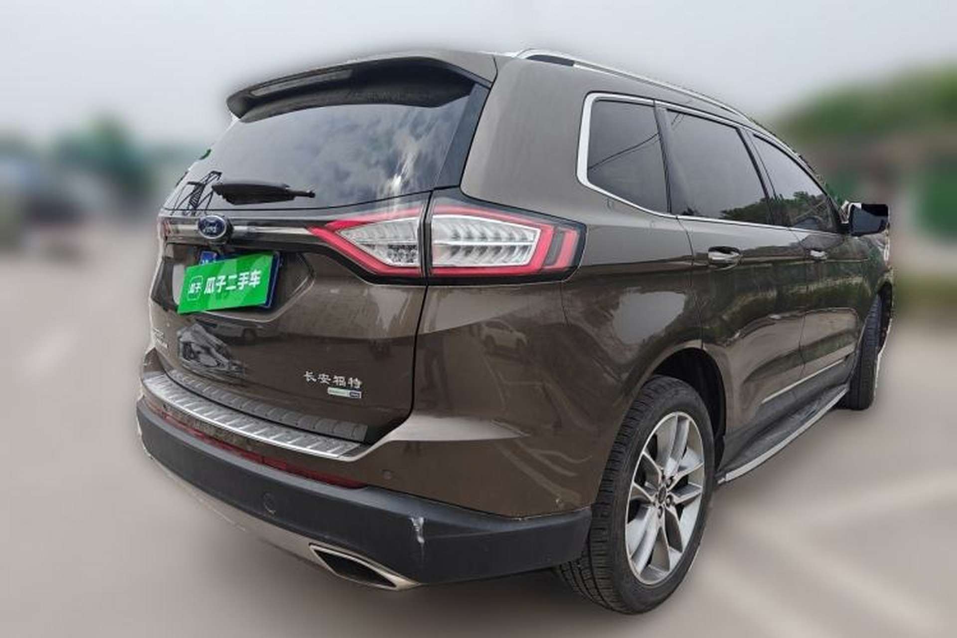 Used Ford Edge 2015 2.0T GTDi Four-Wheel Drive Prestige Model Rear Right 45 Deg