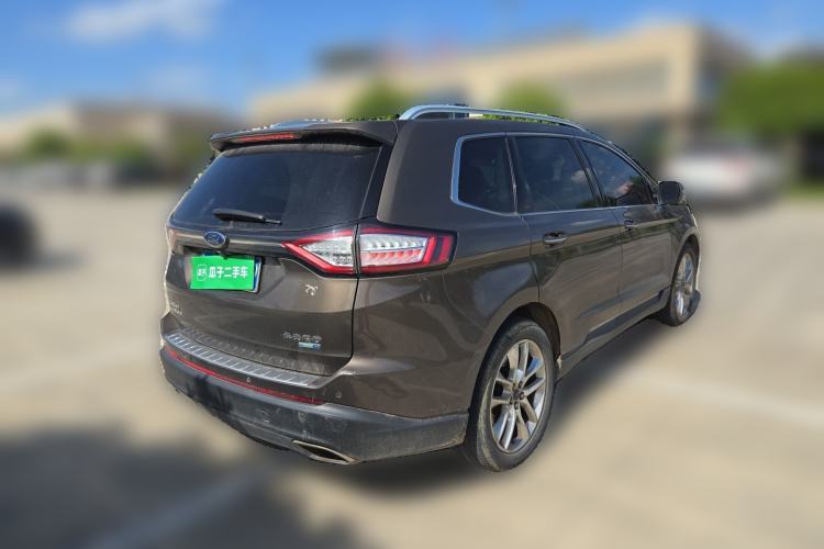 Used Ford Edge 2015 2.0T GTDi Four-Wheel Drive Prestige Model Rear Right 45 Deg