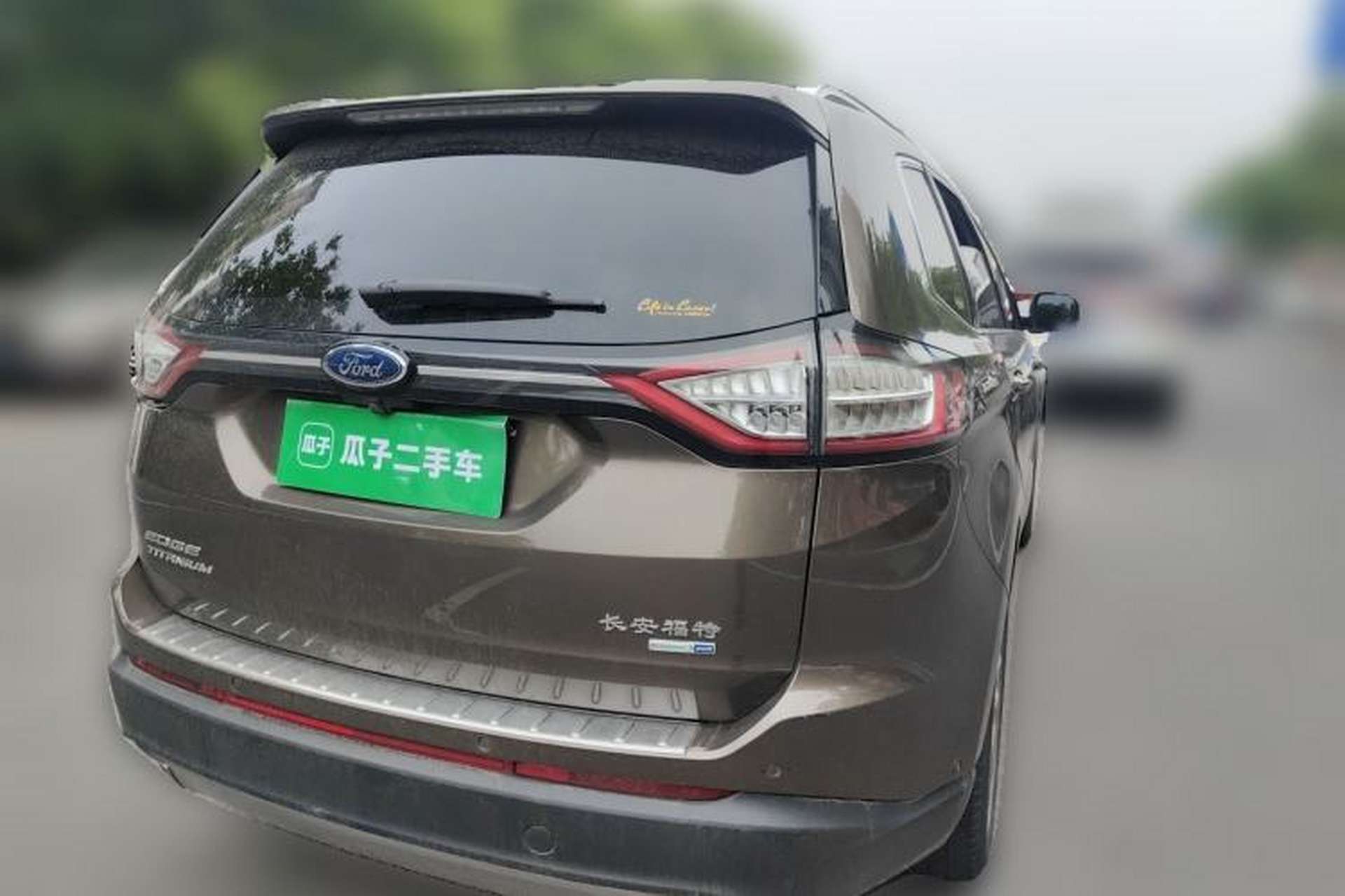 Used Ford Edge 2015 2.0T GTDi Four-Wheel Drive Prestige Model Rear Right 45 Deg