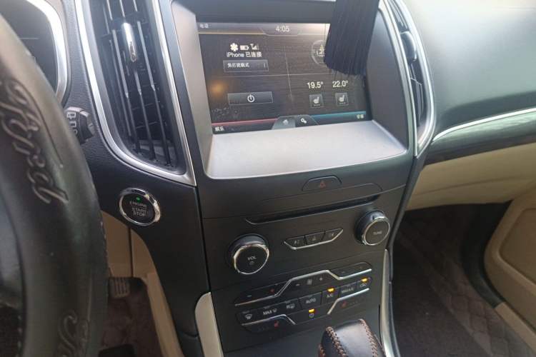 Used Ford Edge 2015 2.0T GTDi 4x4 High-Grade Model Audio And AC Panel
