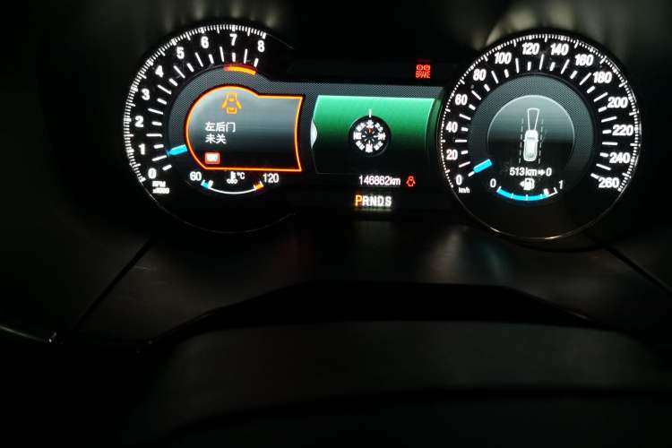 Used Ford Edge 2015 2.7T GTDi 4x4 Prestige 7-Seater Odometer Close Up