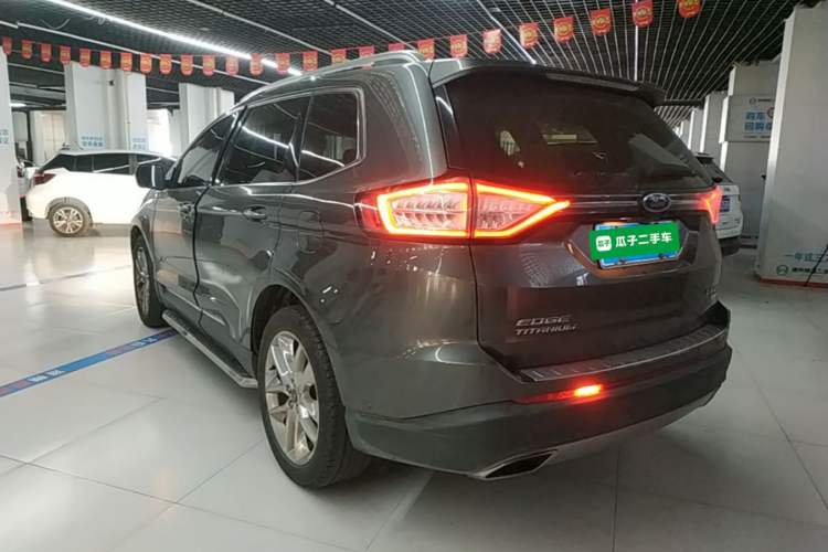 Used Ford Edge 2015 2.0T GTDi Four-Wheel Drive Prestige Model Rear Left 45 Deg