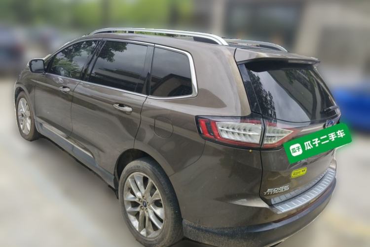 Used Ford Edge 2015 2.0T GTDi Four-Wheel Drive Prestige Model Rear Left 45 Deg