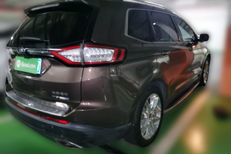Used Ford Edge 2015 2.7T GTDi 4x4 Prestige 7-Seater Rear Right 45 Deg