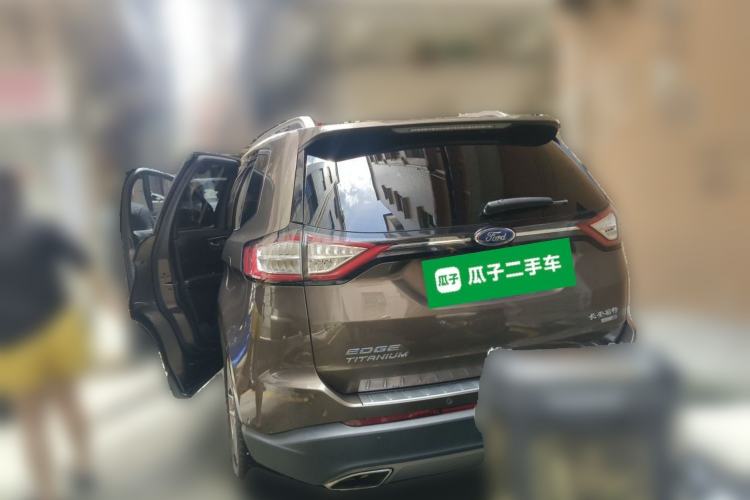 Used Ford Edge 2015 2.0T GTDi Four-Wheel Drive Prestige Model Rear Left 45 Deg