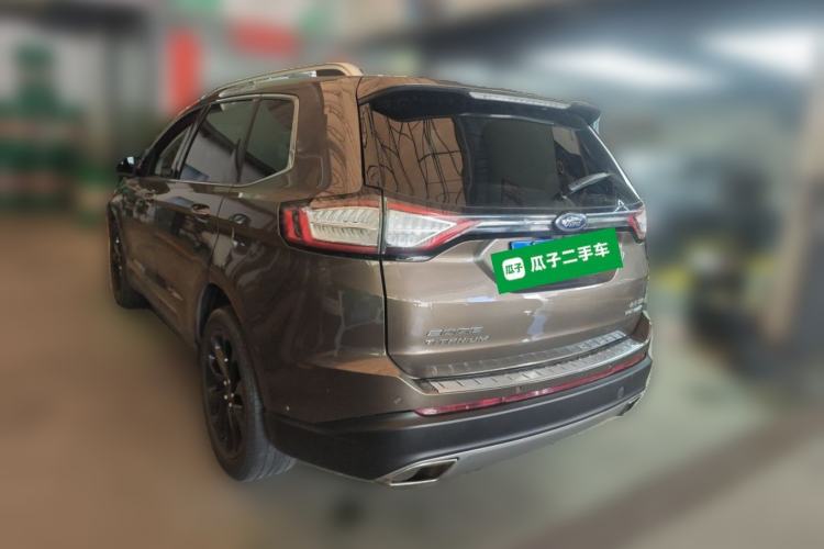 Used Ford Edge 2015 2.7T GTDi 4x4 Prestige 7-Seater Rear Left 45 Deg