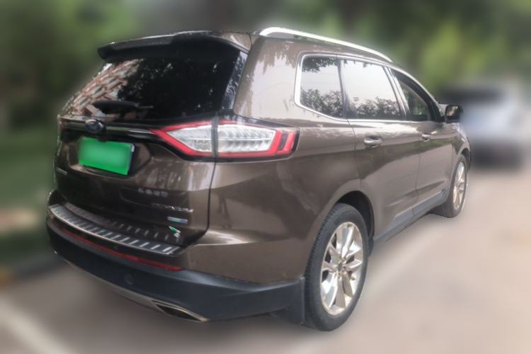 Used Ford Edge 2015 2.0T GTDi Four-Wheel Drive Prestige Model Rear Right 45 Deg