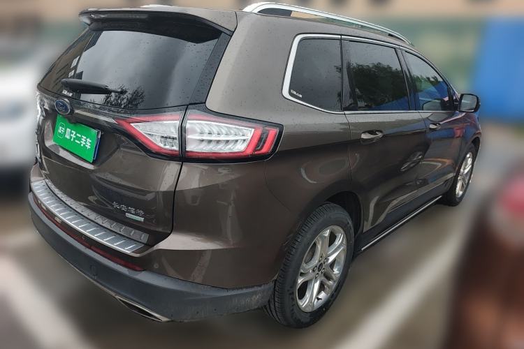 Used Ford Edge 2015 2.0T GTDi Two-Wheel-Drive High-Line Version Rear Right 45 Deg
