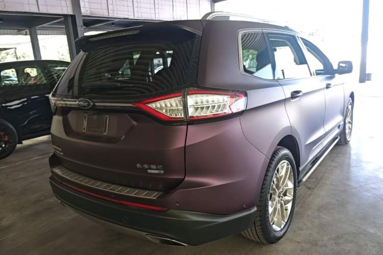 Used Ford Edge 2015 2.0T GTDi Four-Wheel Drive Prestige Model Rear Right 45 Deg