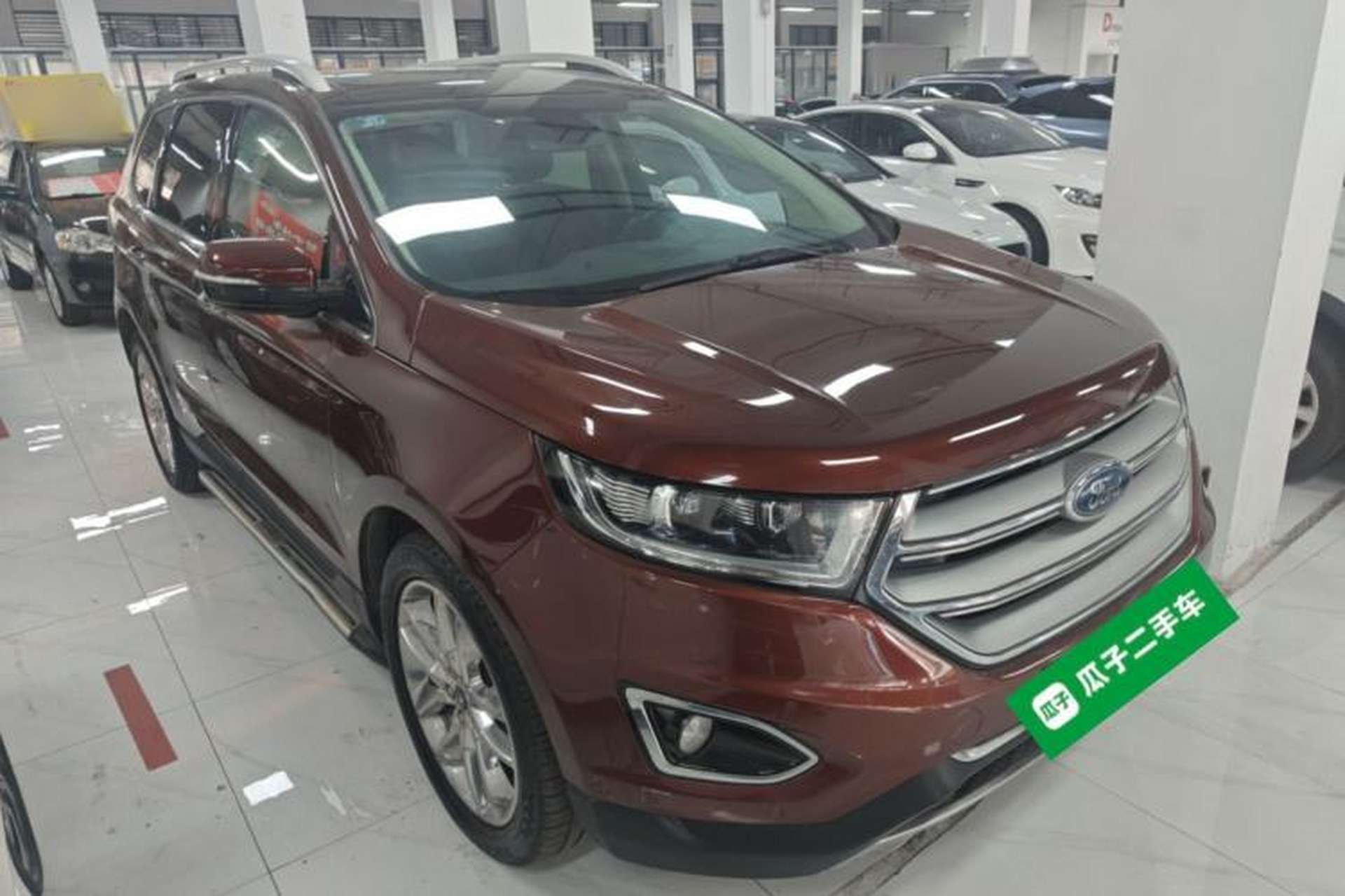 Used Ford Edge 2015 2.0T GTDi Four-Wheel Drive Prestige Model Front Right 45 Deg