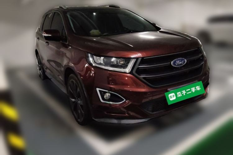 Used Ford Edge 2015 2.7T GTDi 4x4 Sporty 7-Seater Front Right 45 Deg