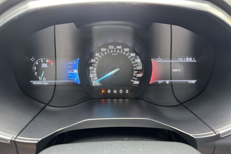 Used Ford Edge 2015 2.0T GTDi Two-Wheel-Drive High-Line Version Odometer Close Up