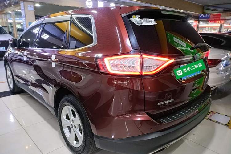 Used Ford Edge 2015 2.0T GTDi Two-Wheel-Drive Elite Edition Rear Left 45 Deg