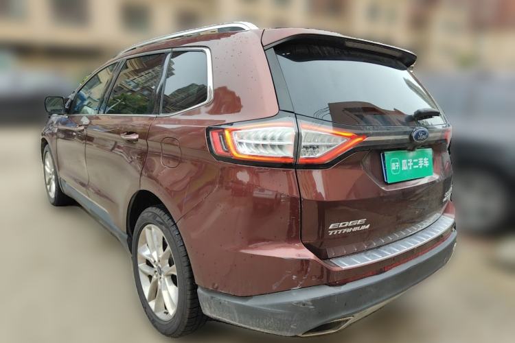 Used Ford Edge 2015 2.0T GTDi Four-Wheel Drive Prestige Model Rear Left 45 Deg