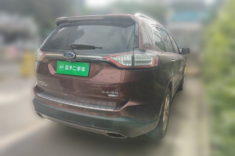 Used Ford Edge 2015 2.7T GTDi 4x4 Prestige 7-Seater Rear Right 45 Deg
