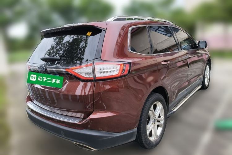 Used Ford Edge 2015 2.0T GTDi Two-Wheel-Drive High-Line Version Rear Right 45 Deg